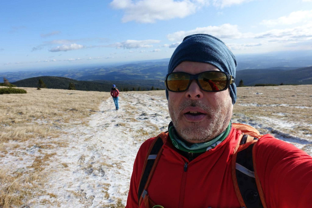 Knapp oberhalb der Baumgrenze