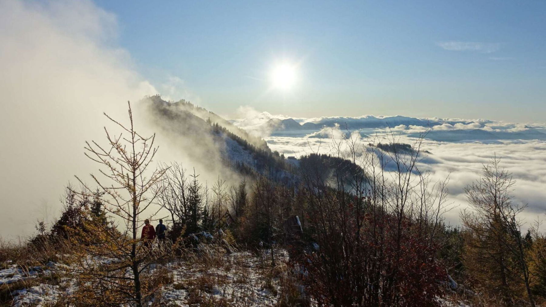 Rückblick zum Almkogel