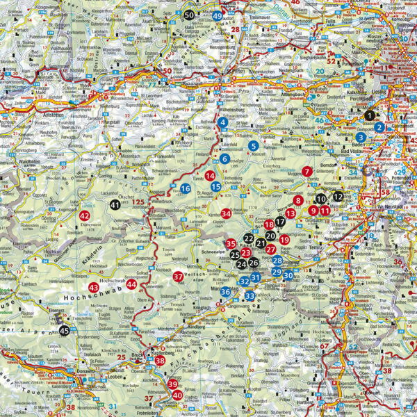 Quelle: Rother Wanderbuch Wiener Hausberge mit Bahn und Bus