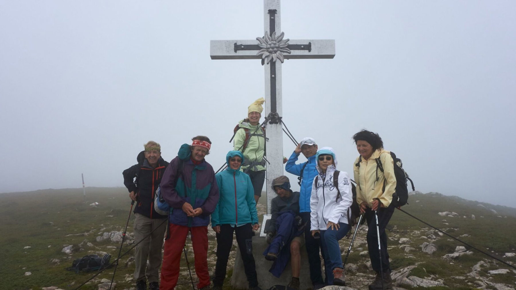Am Gipfel des Windbergs