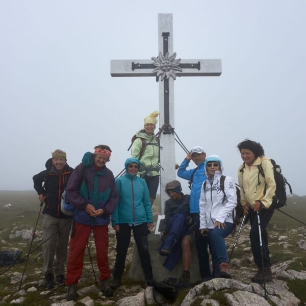 Am Gipfel des Windbergs