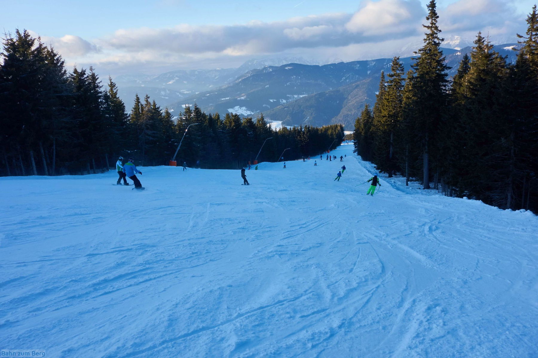 Auf der Piste