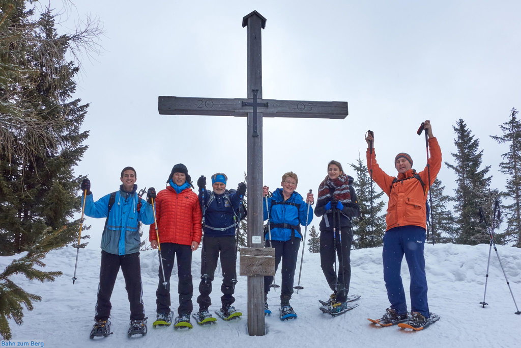 Gipfelfoto am Kreuzschober / Kaarl