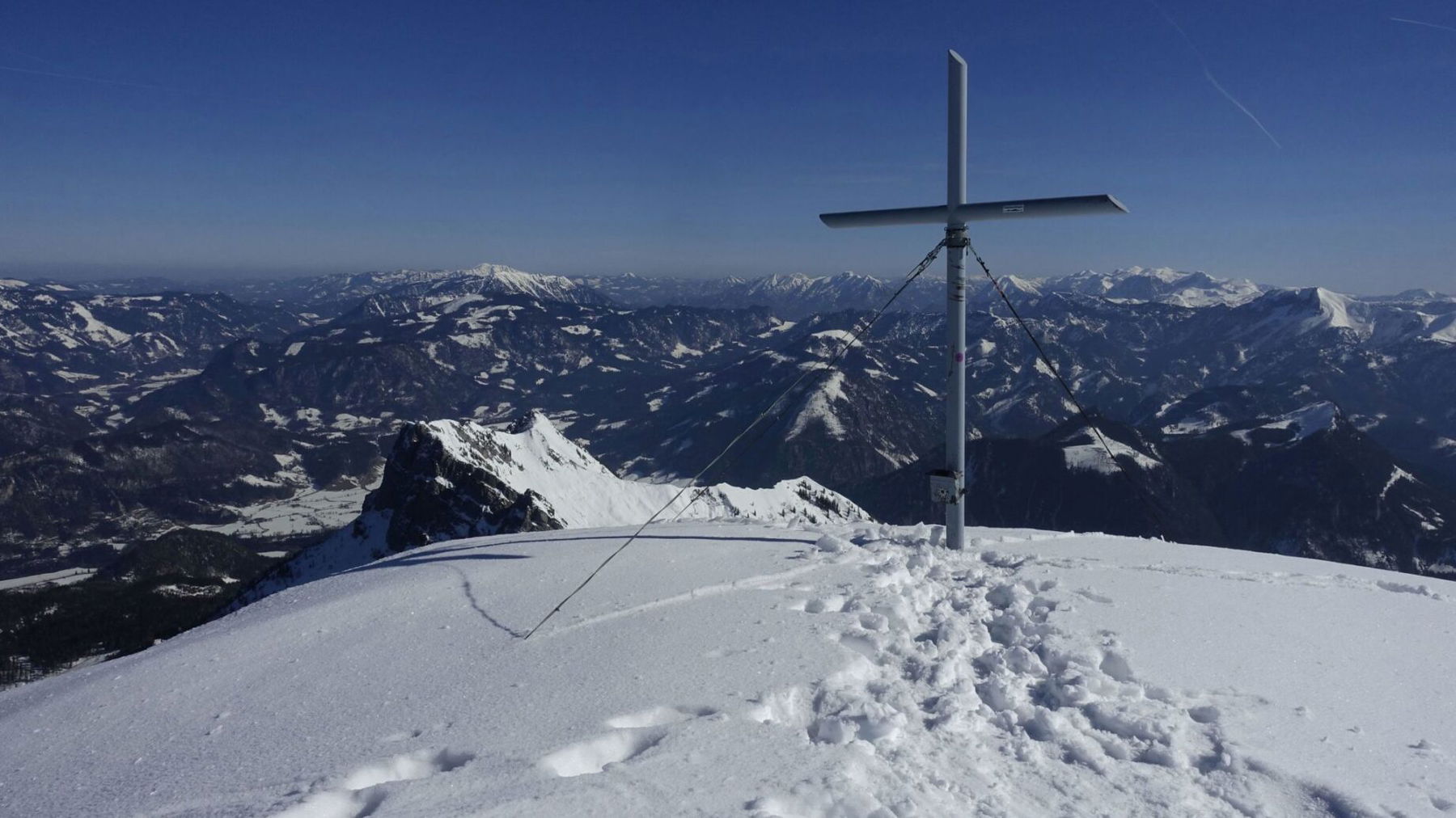 Gipfel Tamischbachturm (Skitour) © Peter Backé