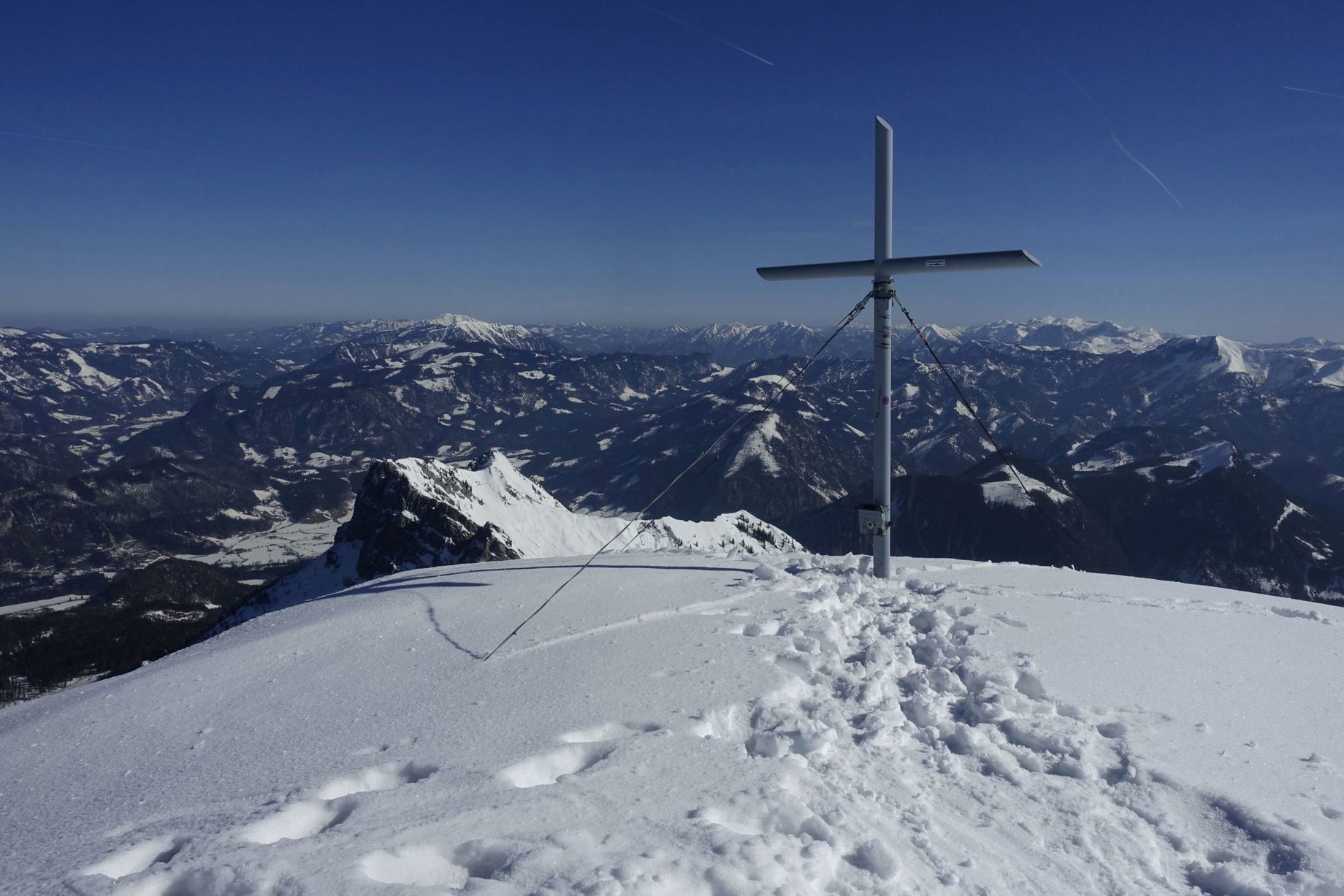 Gipfel Tamischbachturm (Skitour) &copy; Peter Backé