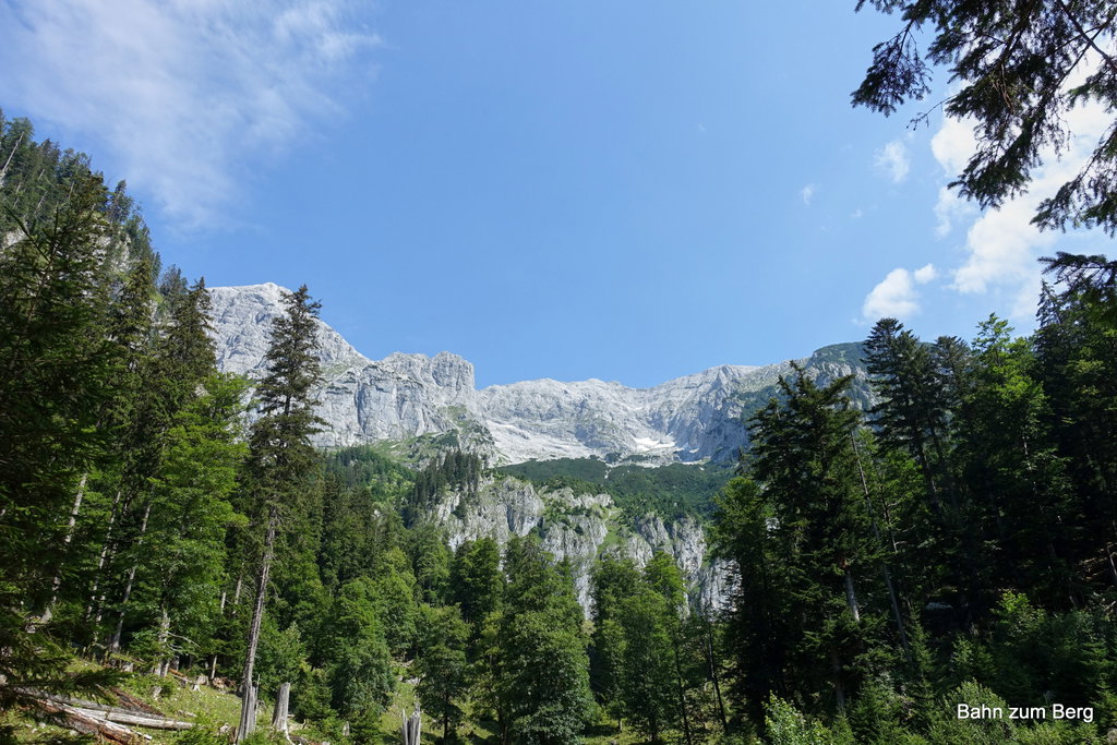 Erster Blick auf das Hochtor