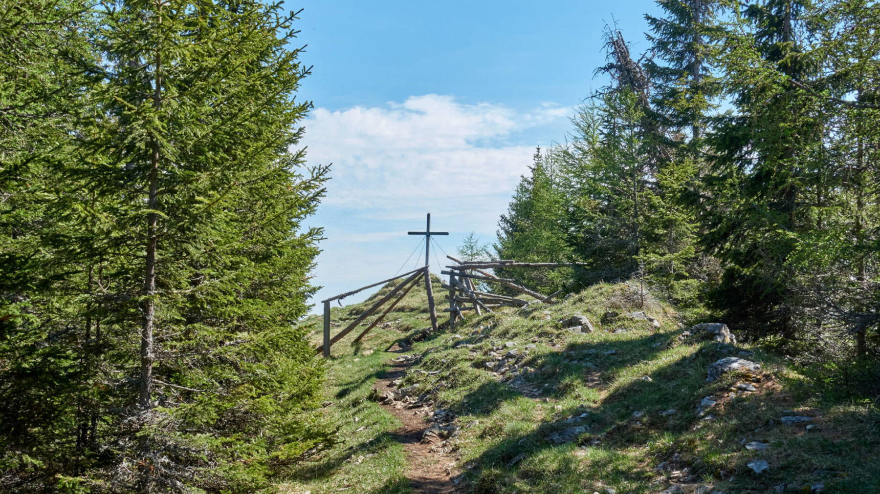 Gipfelkreuz Scharfes Eck