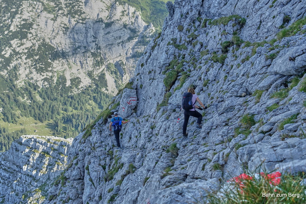 Im teilweise versichertem Josefinensteig