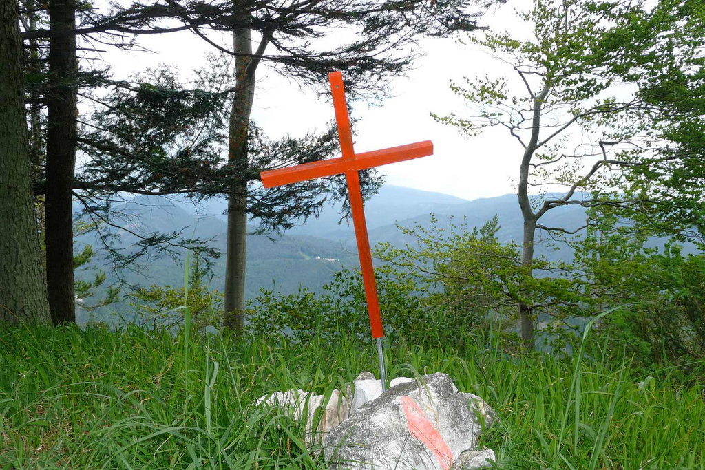 Gipfelkreuzchen am Hohen Eck. Foto: Julian Kleinknecht