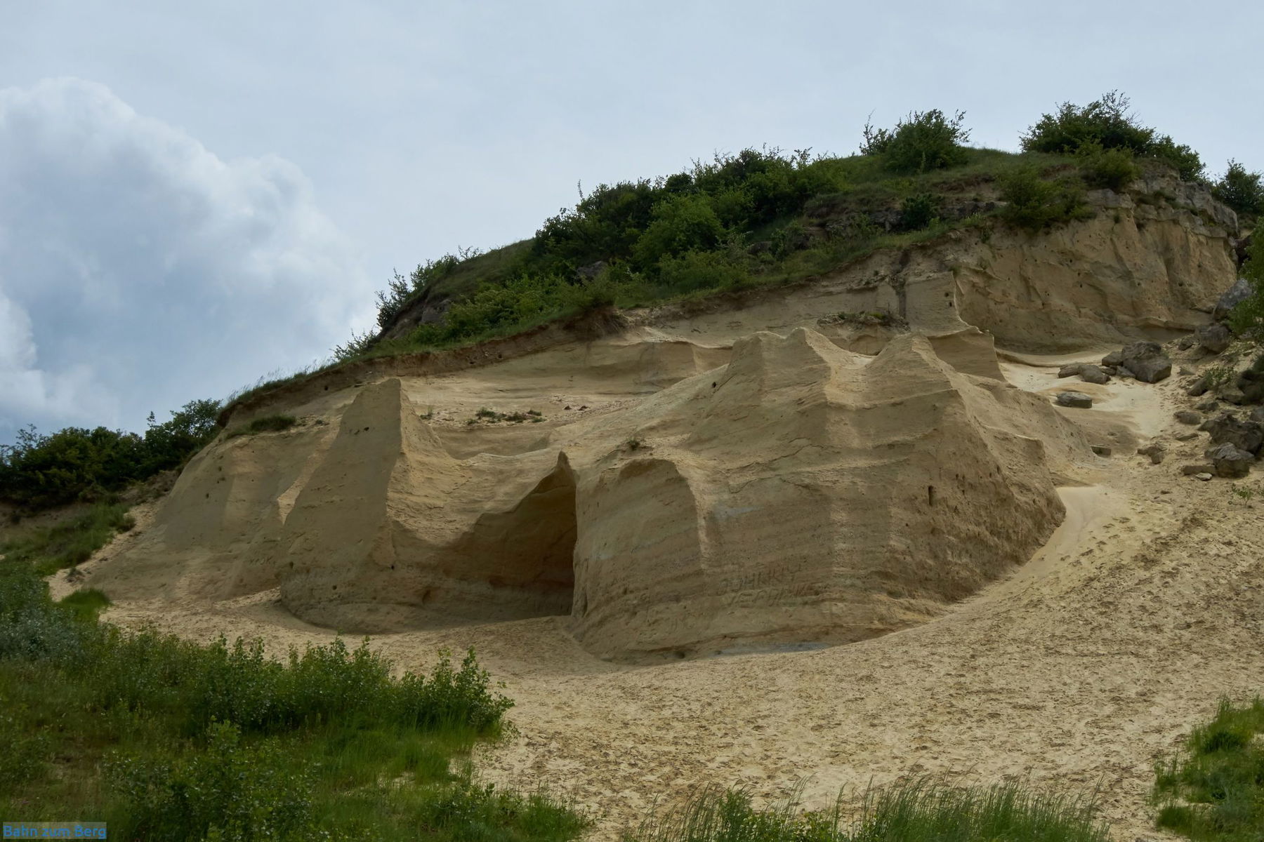 Grenzüberschreitung zum Sandberg