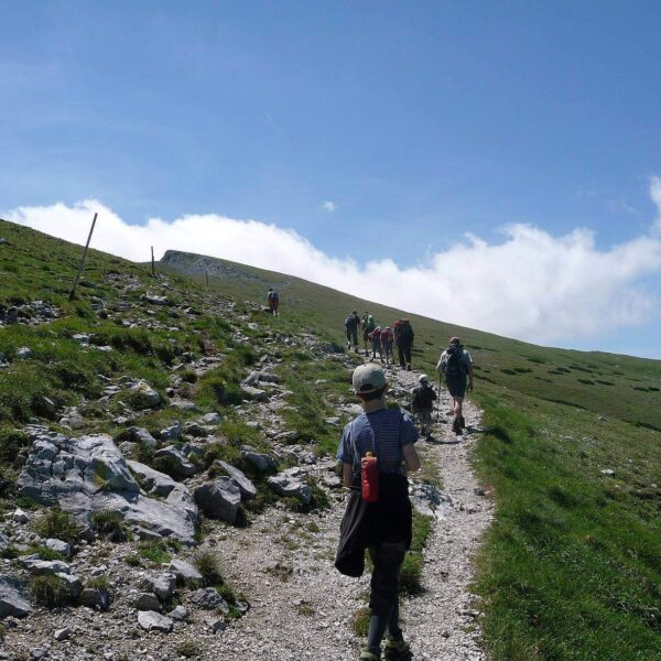 Dieser Weg führt nur in den Himmel.