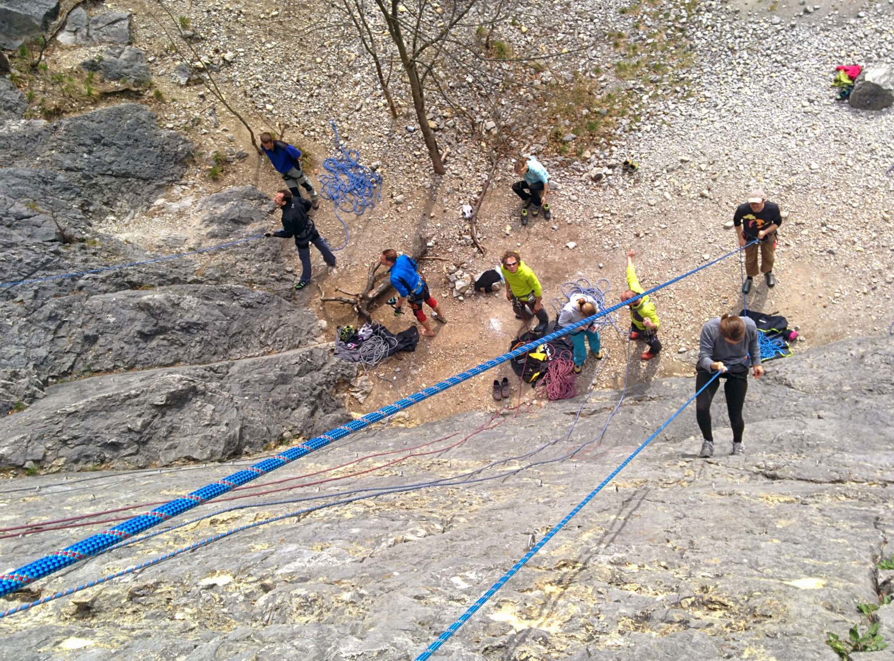 In den Klettergarten mit Kernzone 100