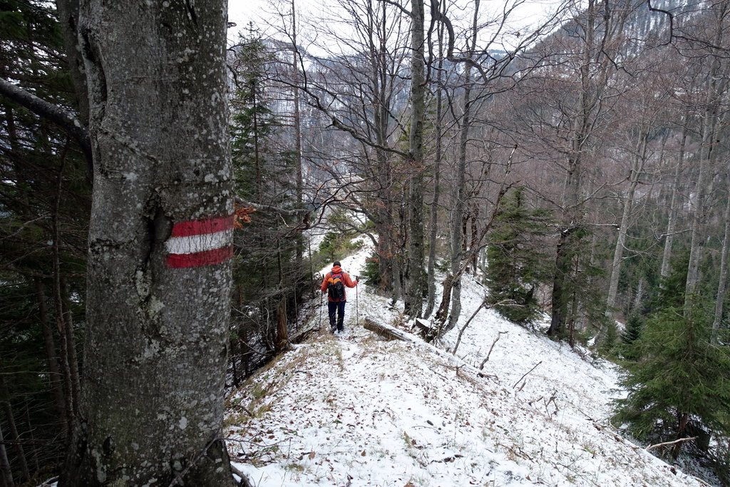 Kurz vor dem Kastenriegel
