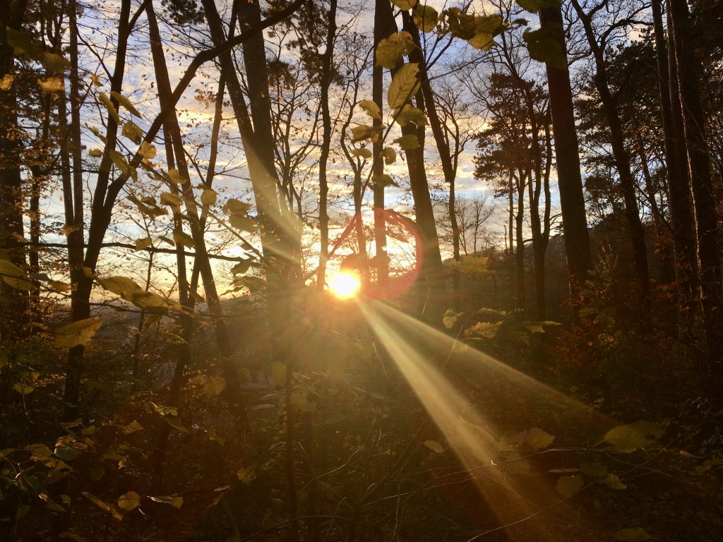 Sonnenuntergang beim Hameau Foto Veronika Schöll