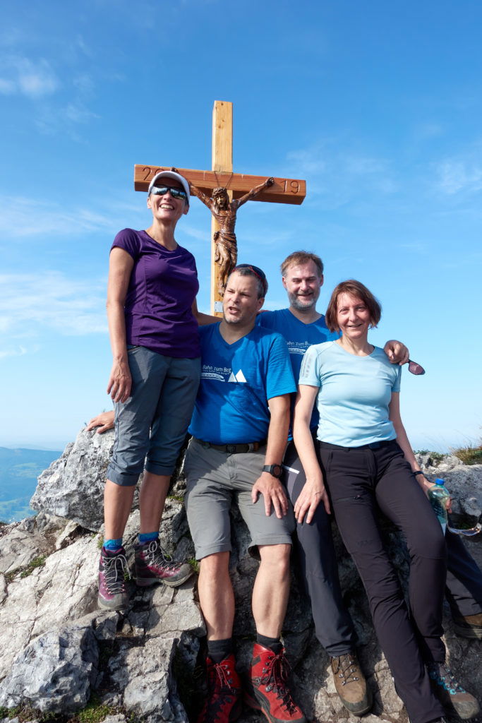 Gipfelfoto am Mahdlgupf. Foto: Martin Heppner