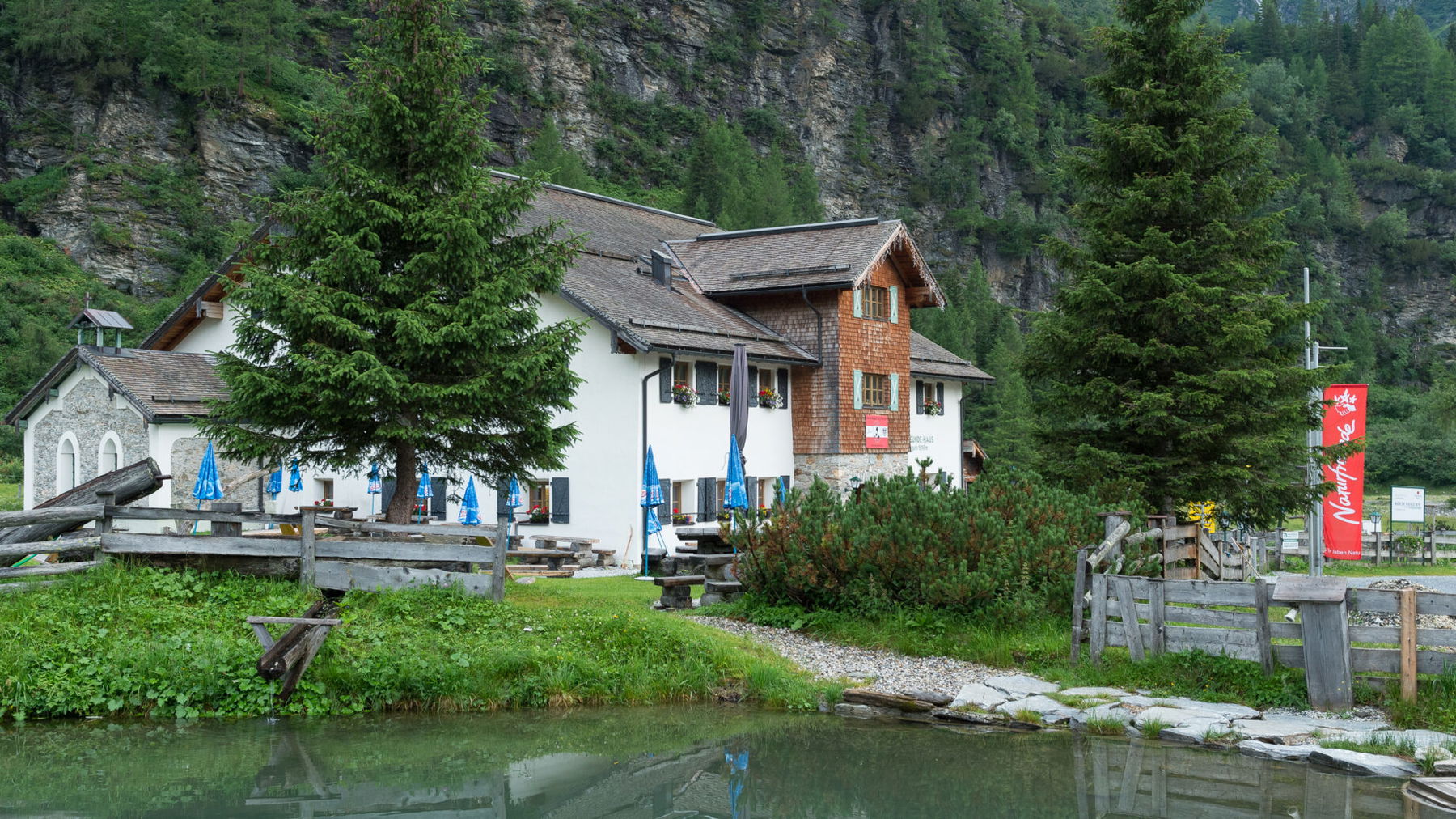 Naturfreundehaus Kolm Saigurn. Foto: Alfred Leitgeb