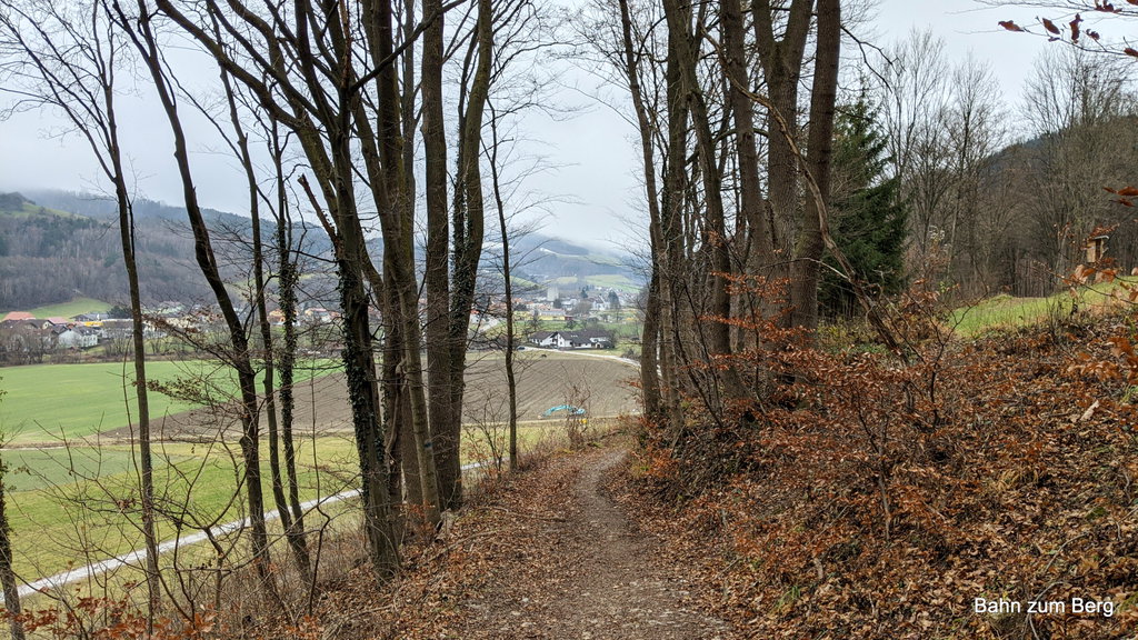 Rückweg, kurz vor Grimmenstein. Foto: Martin Heppner