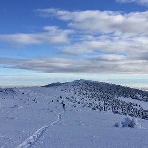 In Schneeschuhen auf den Hochwechsel