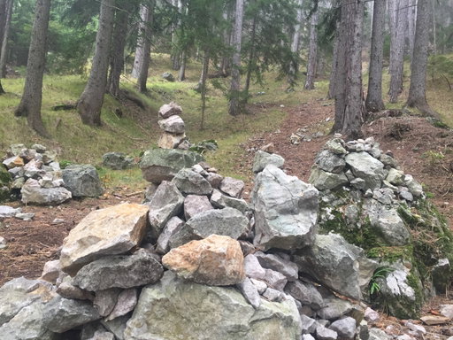 Weg von Unterhöflein zum Springlessteig