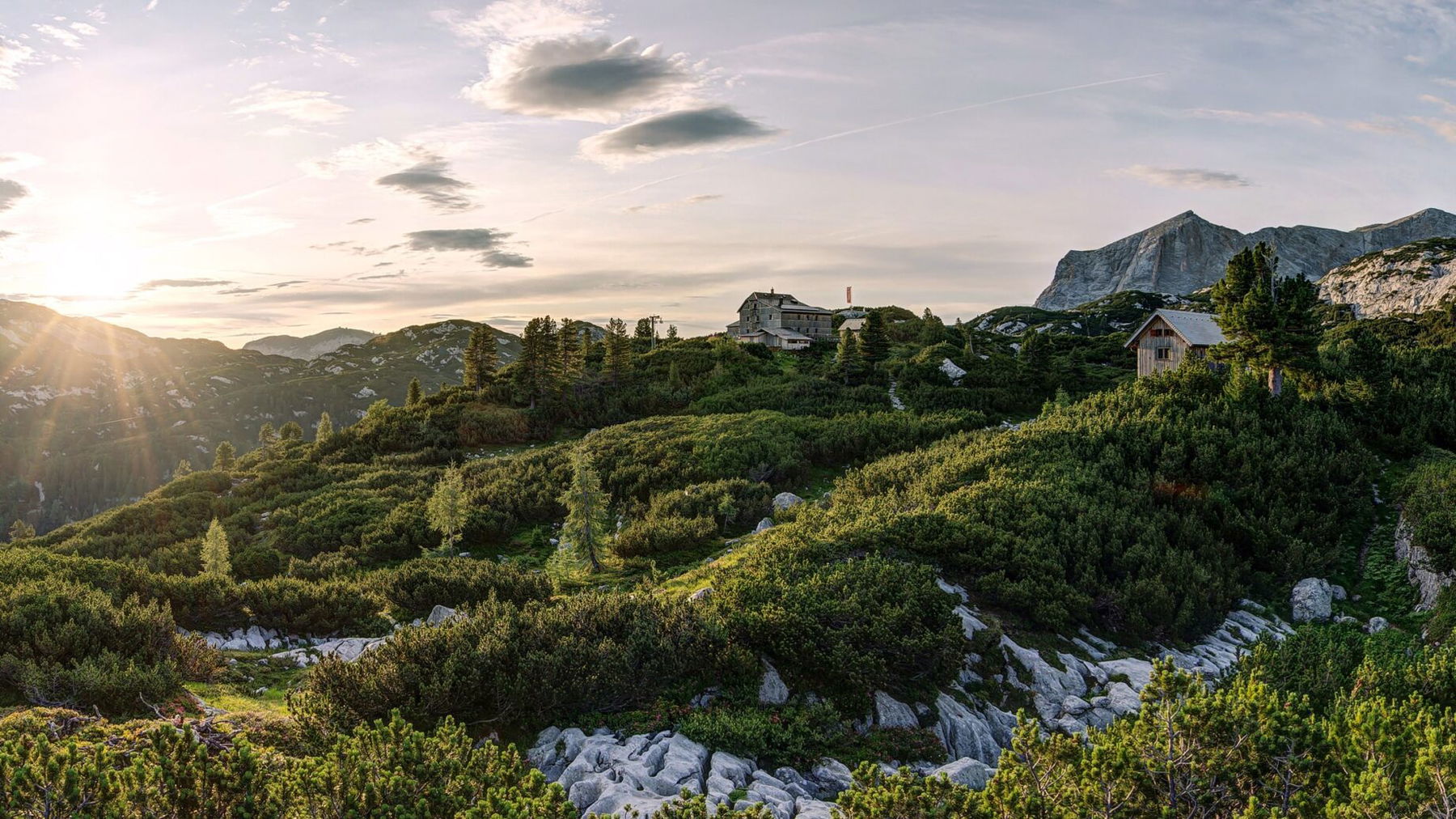 Lagerfeuer beim Wiesberghaus Umgebung. Foto: Sven Posch