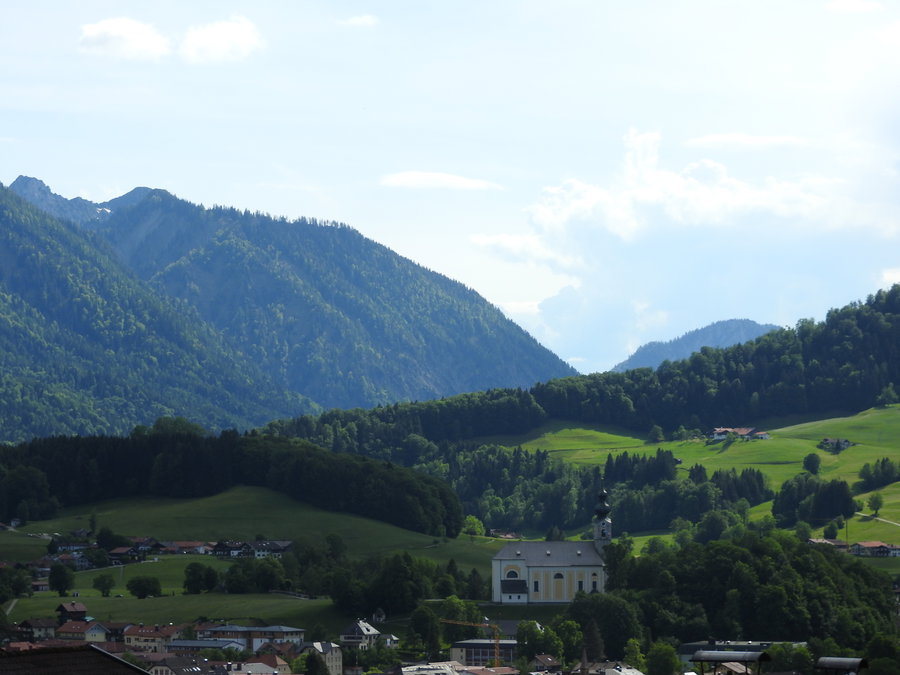 Am Weiler Bojern oberhalb von Ruhpolding. Foto: Nikolaus Vogl