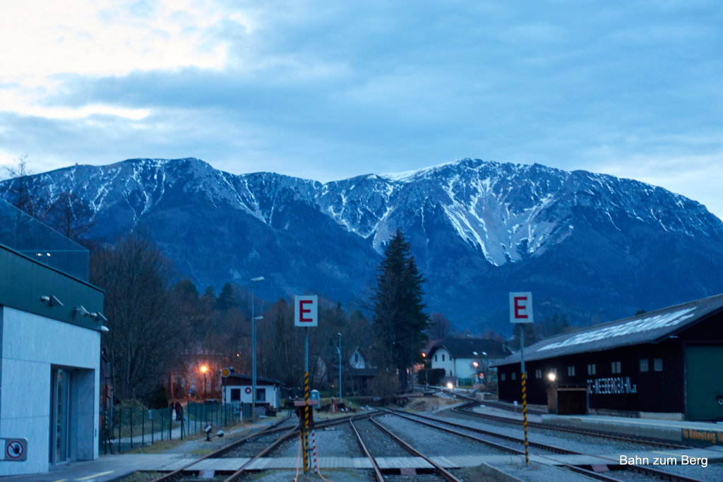 Bahnhof Puchberg am Schneeberg. Foto: Martin Heppner
