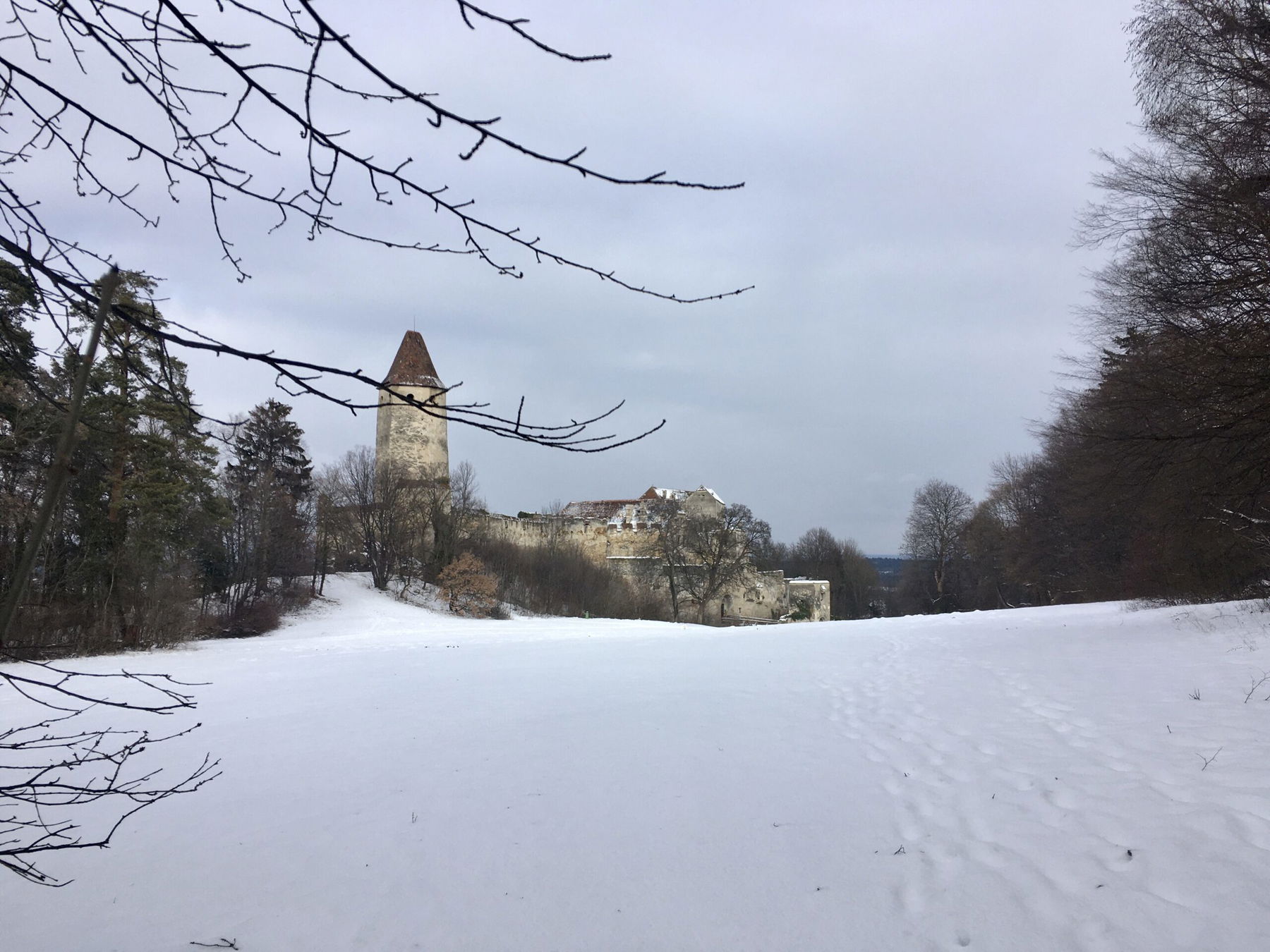 Burg Seebenstein und Türkensturz