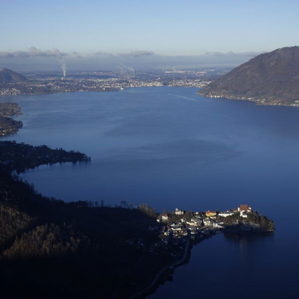 Blick nach Gmunden. Foto: Peter Backé