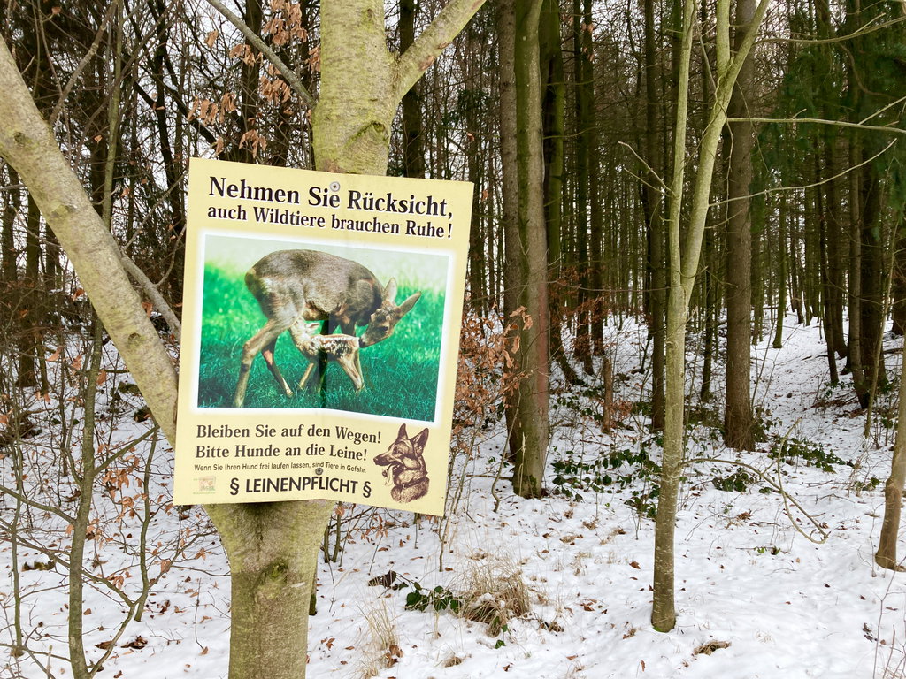 Die Jägerschaft informiert. Foto: Stefan Hochhold