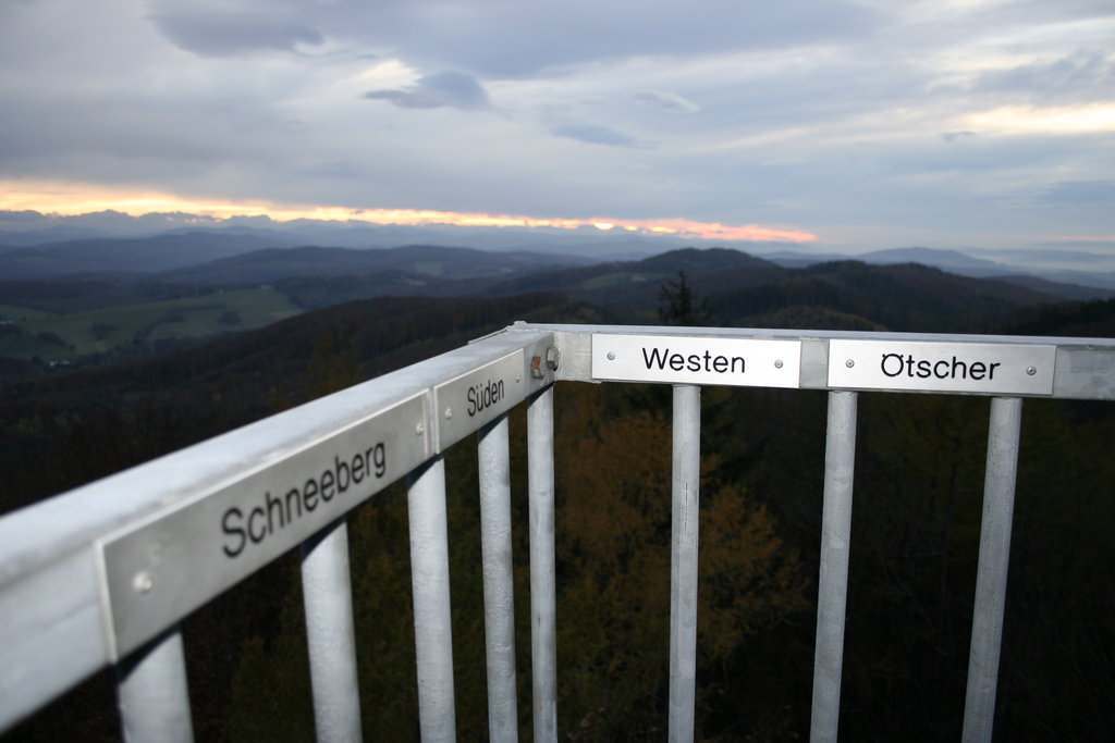 Auf der Troppbergwarte. Foto: Alpenverein Edelweiss