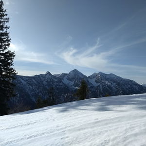 „Spätwinter“-Überschreitung des Inzeller Kienbergs