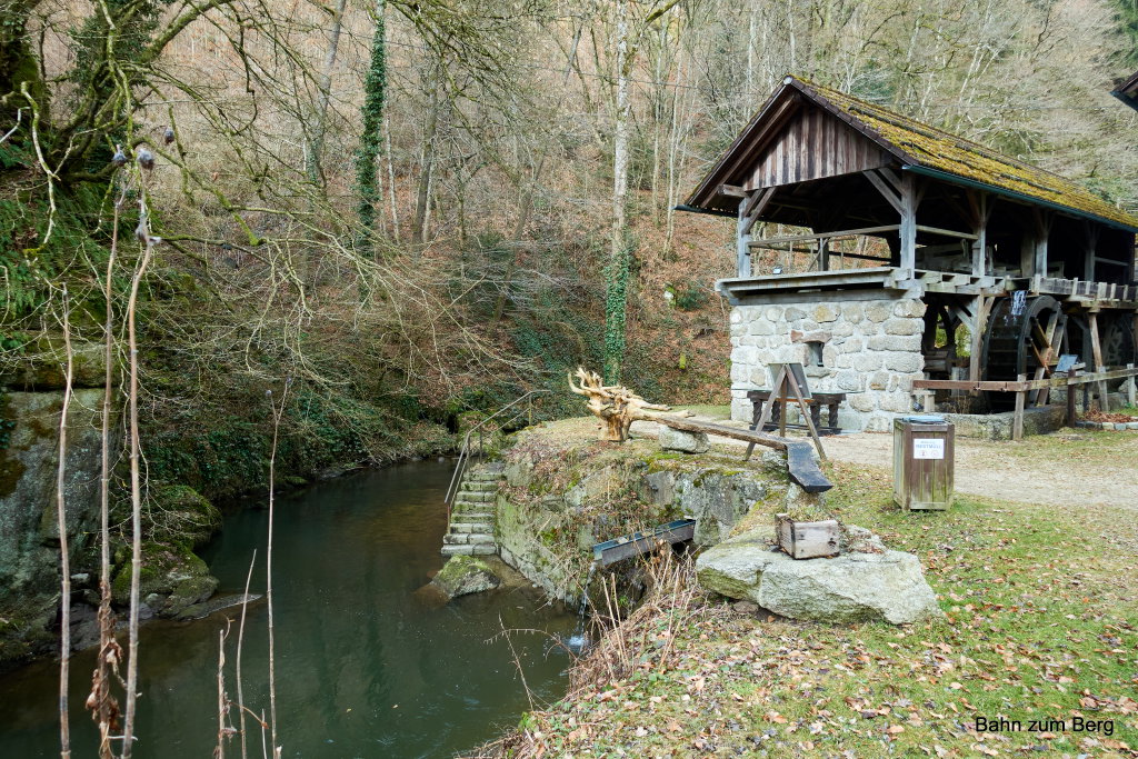 Mühle, gleich am Beginn der Stillensteinklamm. Foto: Martin Heppner