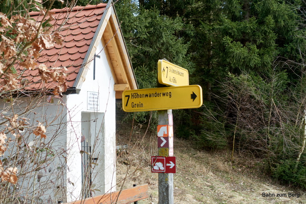 Am Höhenwanderweg nach Grein. Foto: Martin Heppner