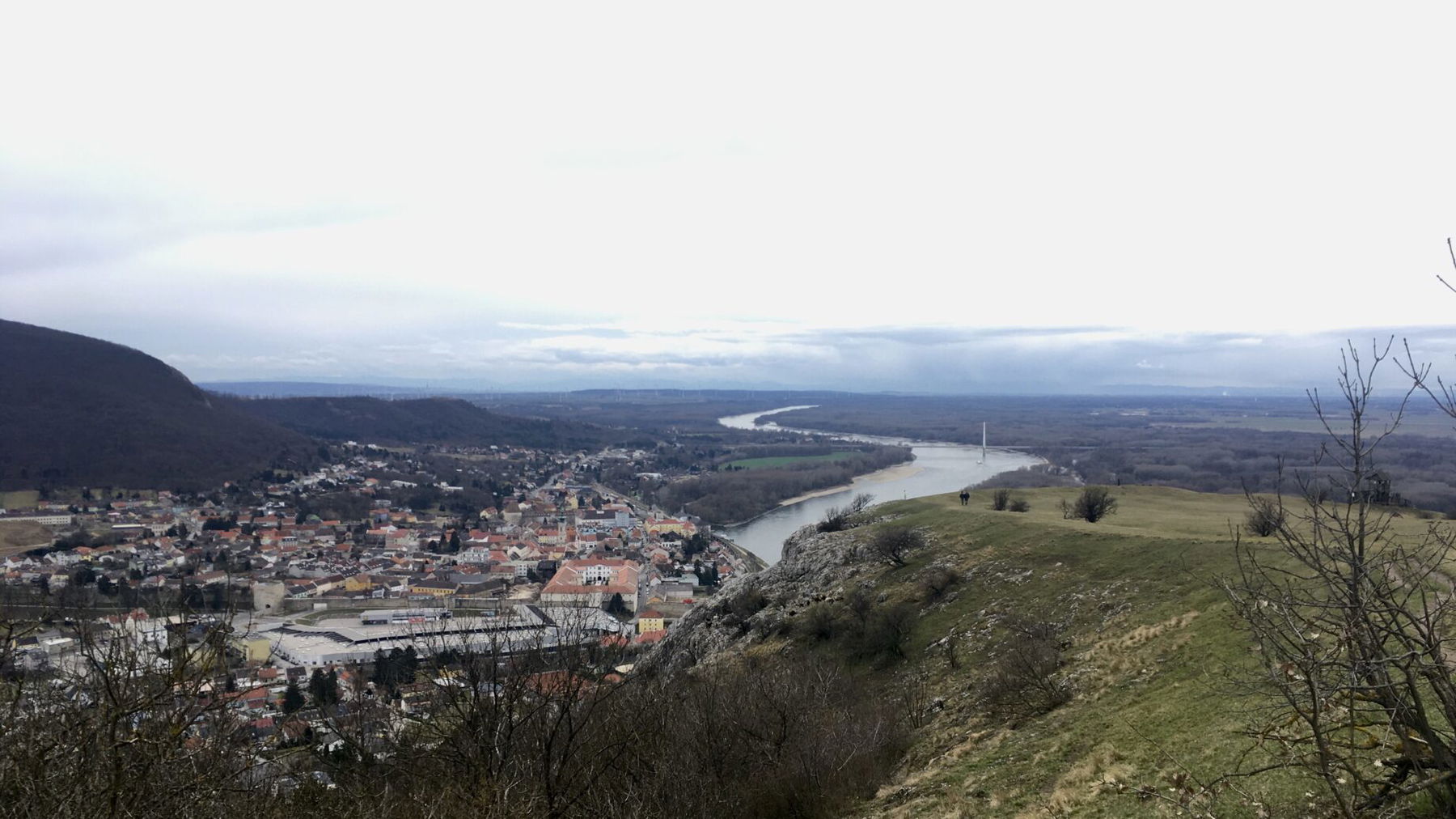 Hainburg vom Braunsberg, Foto Veronika Schöll