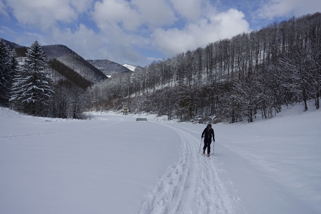 Durch das Stille Tal. Foto: Peter Backé