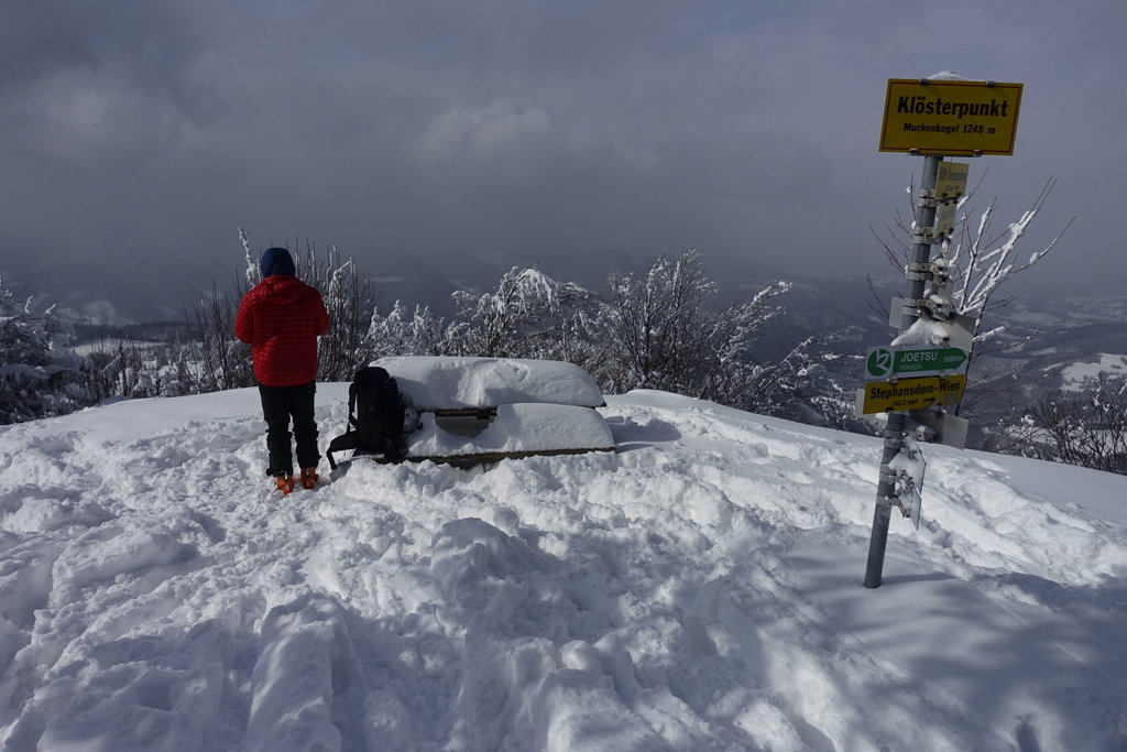 Bankerl am Muckenkogel. Foto: Peter Backé