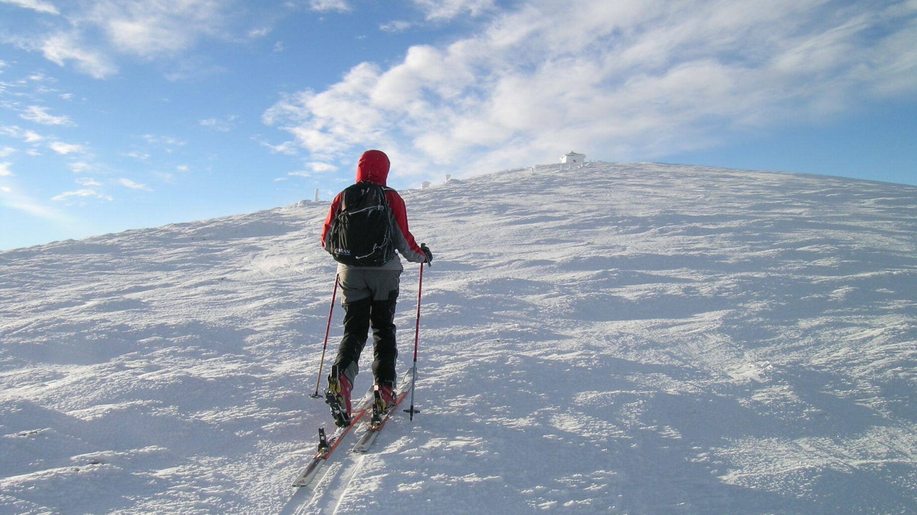Gipfelwärts zur Heukuppe. Foto: Alpenverein Edelweiss
