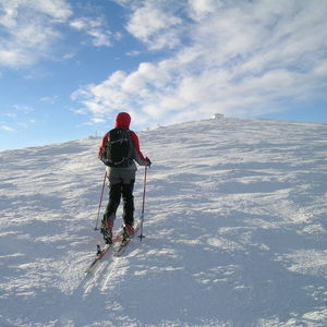 Skitour auf die Heukuppe