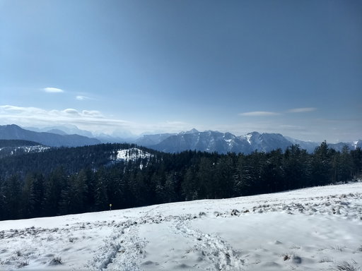 Im Abstieg am Teisenbergkopf. Foto: Nikolaus Vogl