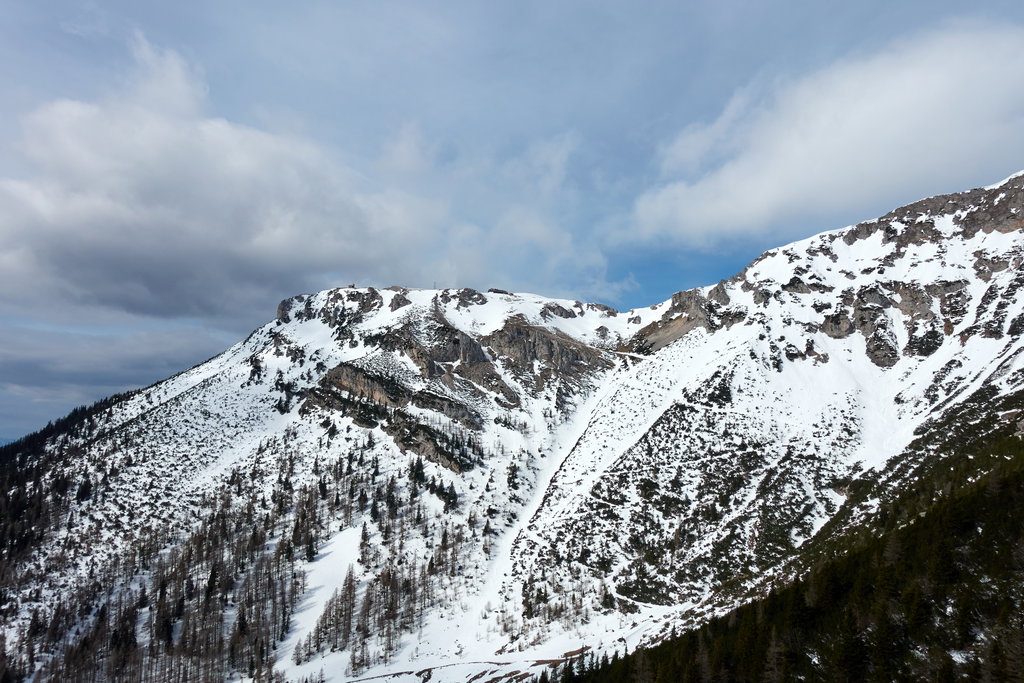 Der Schlangenweg hinauf zum Karl-Ludwig Haus. Foto Martin Heppner