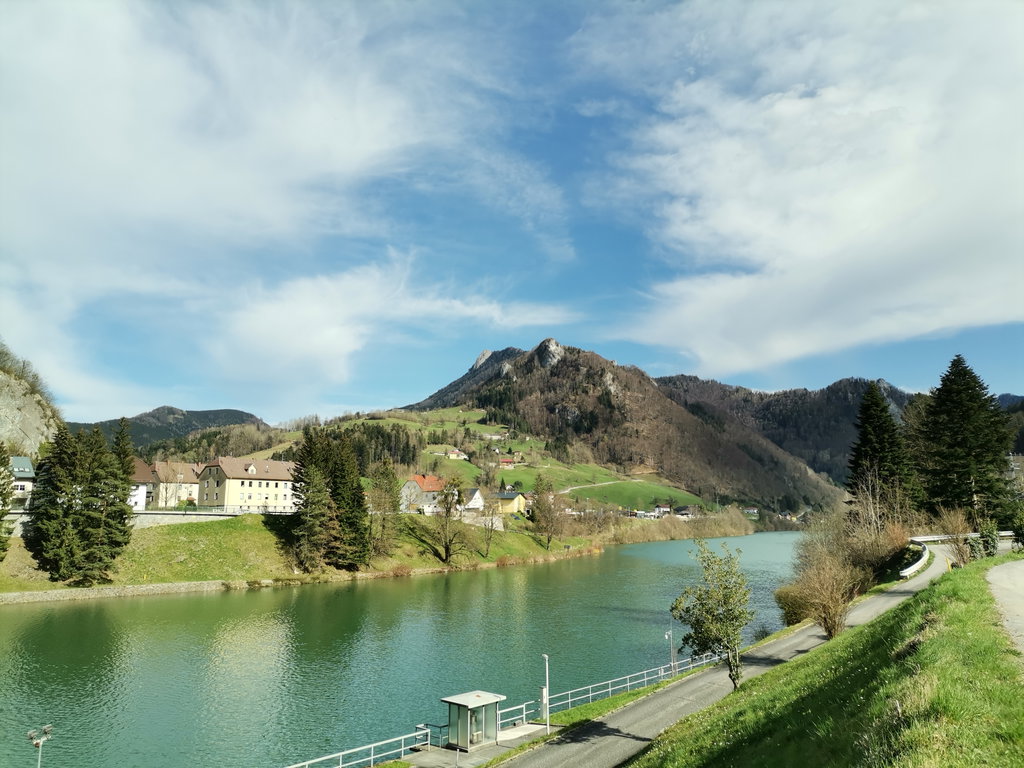 Die Enns in Losenstein. Foto Veronika Schöll