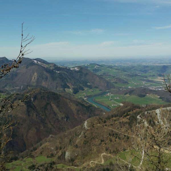 Blick ins Ennstal Gipfel Hohe Dirn