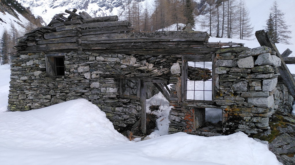 Ruine der Oberen Radeckalm. Foto: Karl Plohovich
