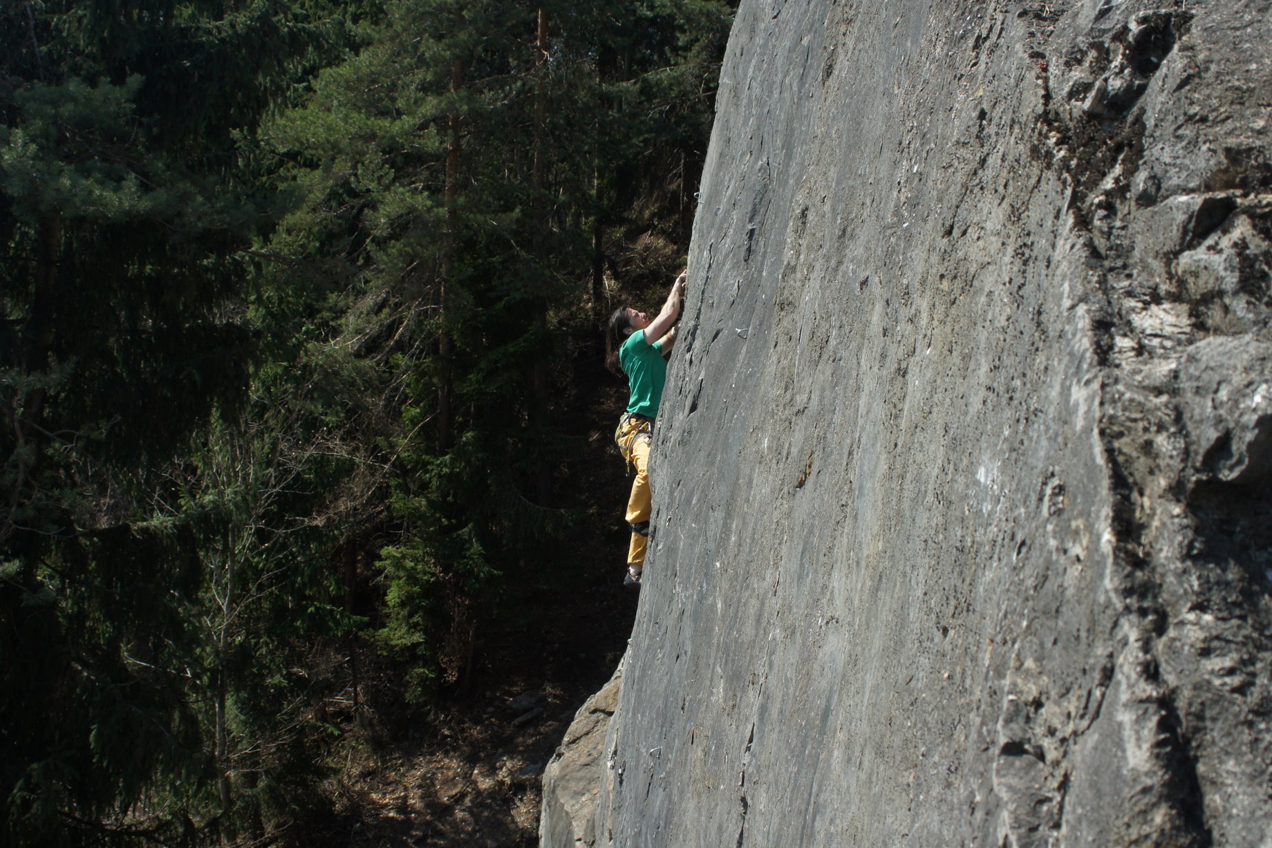 Klettergarten Töschling. Foto: Stefan Lieb
