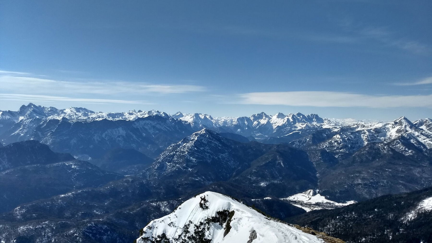 Am Gipfel des Gamsknogel. Foto: Nikolaus Vogl