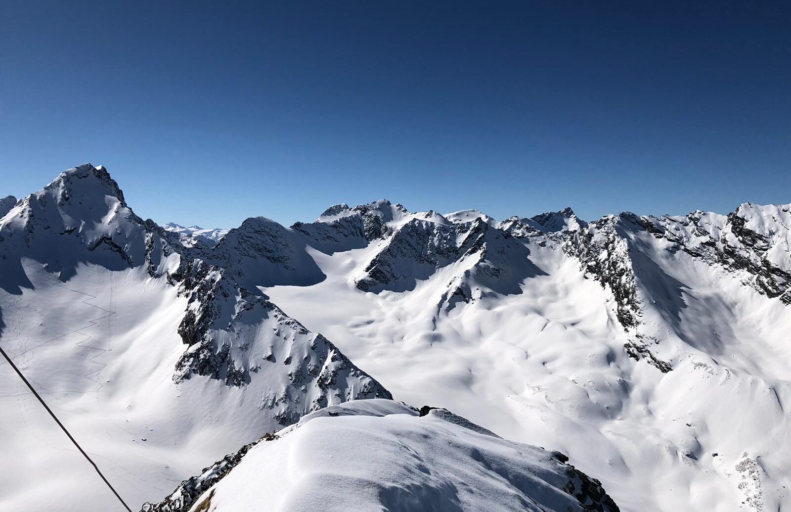 Gipfelpanorama. Foto: David Kurz