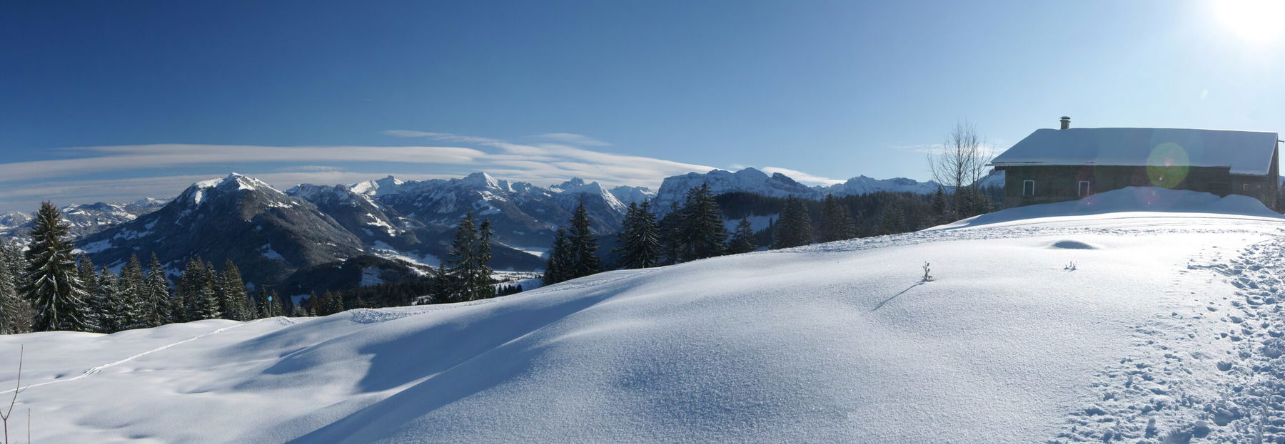 Schitour aufs Hochälpele