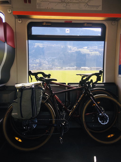 Anreise nach Kufstein mit dem Zug 2. Foto: Lena Marie Müller