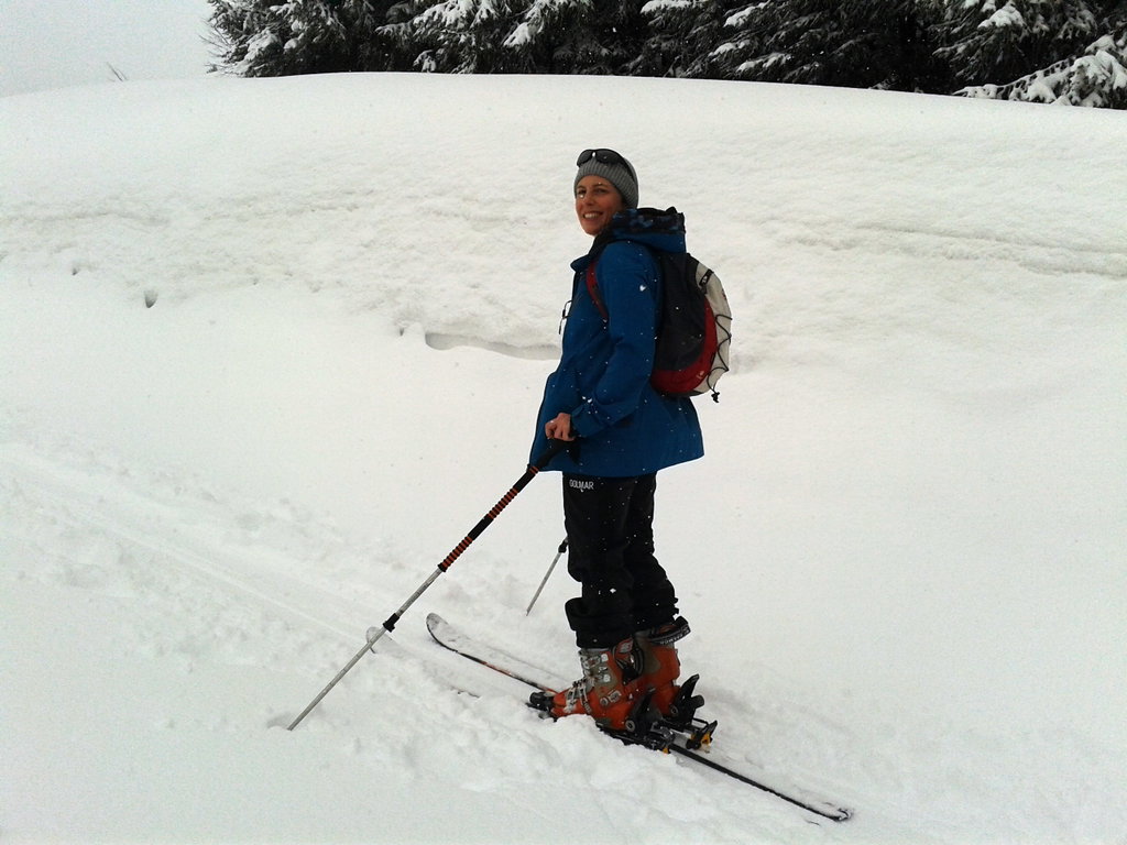 Schitour auf Hochälpele. Foto: Barbara Kuen