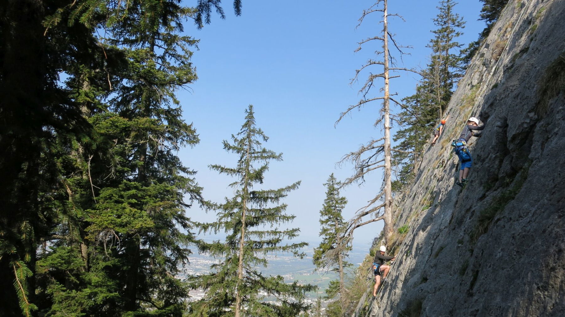 Klettergarten Gaisberg. Foto: Freiluftleben